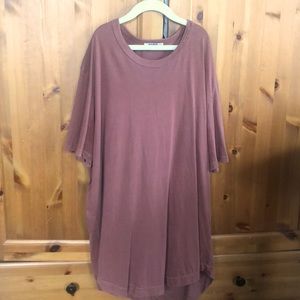 Buck Mason faded red/maroon T-shirt